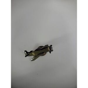 Vintage WW2 P-51 Mustang Fighter Plane Pin Jewelry